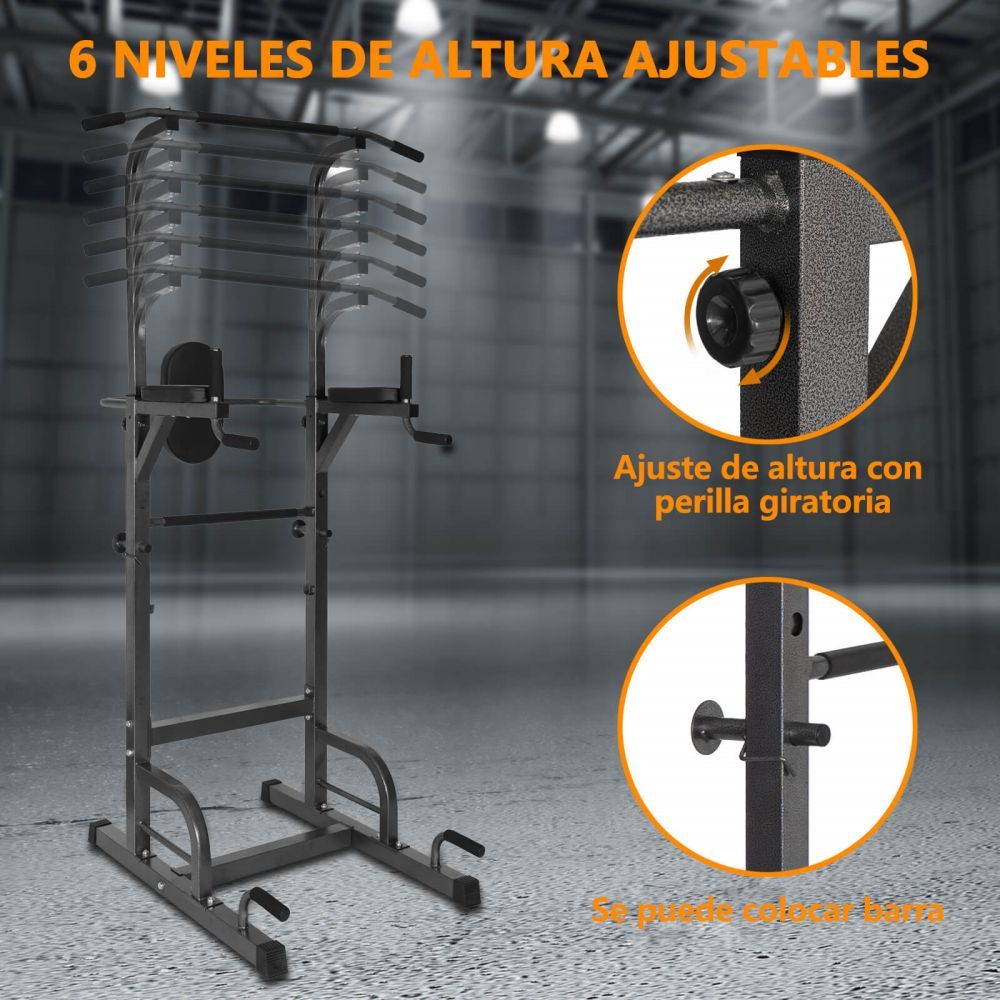 Estación de Ejercicio Ajustable para Entrenamiento Fitness