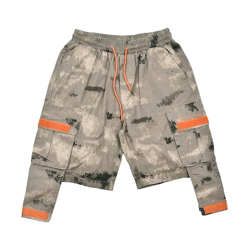 Summer Desert Camouflage Tooling Five-Point Pants