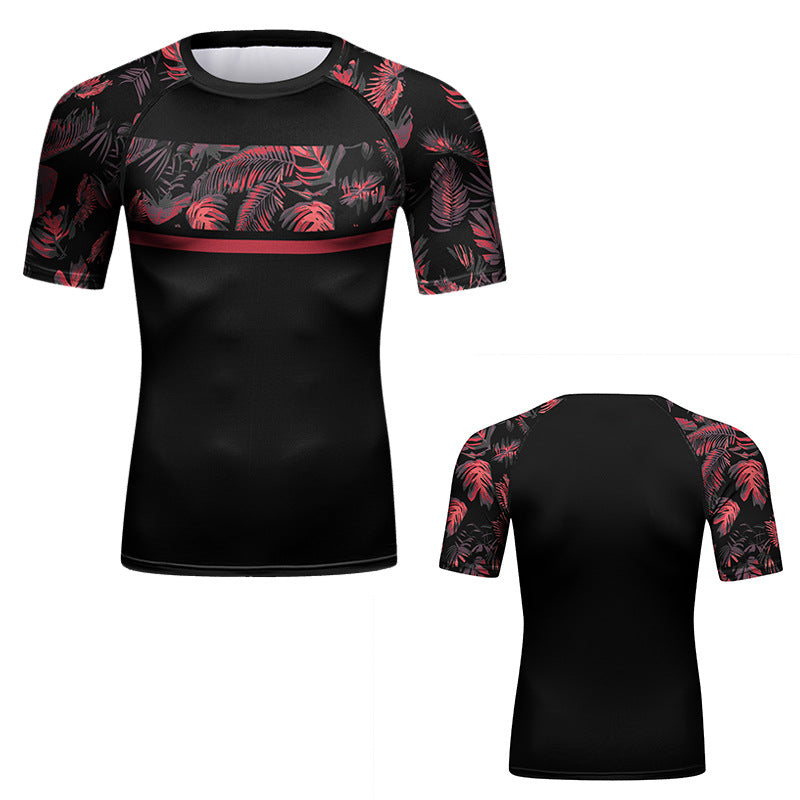 Casual Men's Workout Clothes Quick-drying Running Training