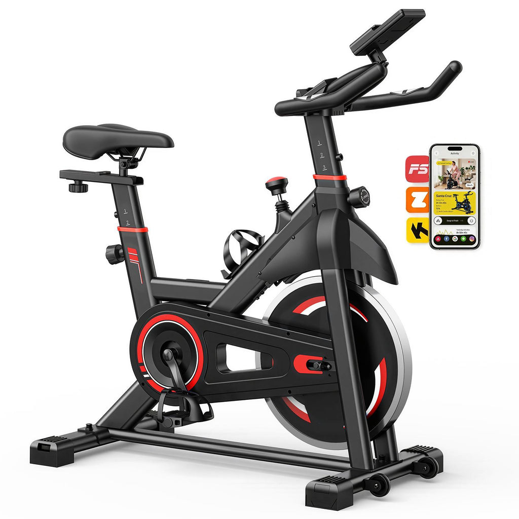 A Fitness Bike With A Liquid Crystal Display And An Infinite Resistance Adjustment Function, Allowing For Adjustment Of The Seat And Handlebars