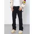 Men's And Women's Fashionable Frayed Hem Ripped Jeans